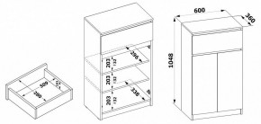 Тумба для обуви ТП-12 в Тавде - tavda.mebel24.online | фото 4