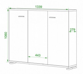 Тумба Домино ПУ-60-4 в Тавде - tavda.mebel24.online | фото 2