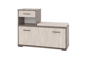 Тумба под обувь ЛИРА (Бодега темный/светлый) в Тавде - tavda.mebel24.online | фото