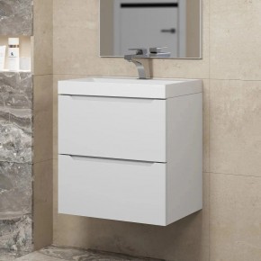 Тумба под раковину Uperwood Tanos 50 см, подвесная, белая матовая в Тавде - tavda.mebel24.online | фото