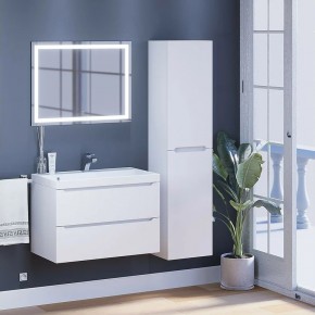 Тумба под раковину Uperwood Tanos 80 см, подвесная, белая матовая в Тавде - tavda.mebel24.online | фото 11