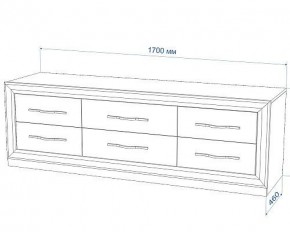 Тумба под ТВ Нобиле КАЯ170 в Тавде - tavda.mebel24.online | фото 2