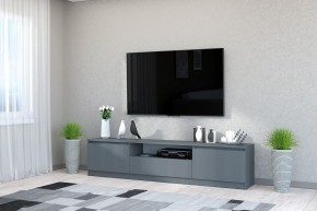 Тумба под ТВ "Хилтон" (Графит) в Тавде - tavda.mebel24.online | фото