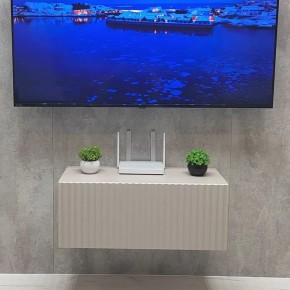 Тумба подвесная под ТВ LINES MTV1-MA 750 Бежевый (Леда-М 10.1.5) в Тавде - tavda.mebel24.online | фото 5