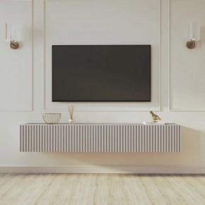 Тумба подвесная под ТВ LINES MTV3-MA 900 Бежевый (Леда-М 10.1.5) в Тавде - tavda.mebel24.online | фото 12