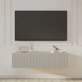 Тумба подвесная под ТВ LINES MTV4-MA 1150 Бежевый (Леда-М 10.1.5) в Тавде - tavda.mebel24.online | фото 9