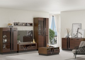 МАГНОЛИЯ Тумба ТВ (Дерево/орех) в Тавде - tavda.mebel24.online | фото 3