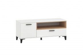 Тумба ТВА НМ 013.42 "Bergen" (Белый/Дуб бунратти) в Тавде - tavda.mebel24.online | фото 2