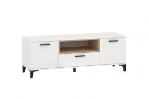 Тумба ТВА НМ 013.43 "Bergen" (Белый/Дуб бунратти) в Тавде - tavda.mebel24.online | фото