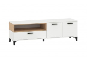 Тумба ТВА НМ 013.44 "Bergen" (Белый/Дуб бунратти) в Тавде - tavda.mebel24.online | фото