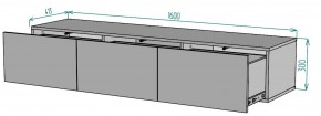 ТВ тумба подвесная TV80 (3 ящика) в Тавде - tavda.mebel24.online | фото 2