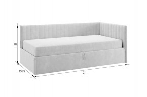 ТВИКС Кровать (тахта) с ПМ 900 в Тавде - tavda.mebel24.online | фото 2