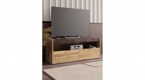 ВЕГАС Тумба ТВ (Дуб Вотан/Ателье темный​​​​​​​) в Тавде - tavda.mebel24.online | фото
