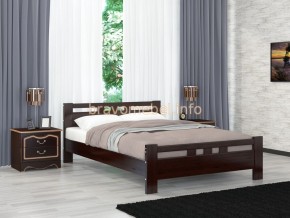 ВЕРОНИКА-2 Кровать из массива 1600  в Тавде - tavda.mebel24.online | фото 4