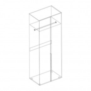 ВИТА Шкаф 2-ств для одежды в Тавде - tavda.mebel24.online | фото 2