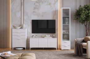 ЗЕФИР Гостиная К1 (белое дерево/белый муар) в Тавде - tavda.mebel24.online | фото