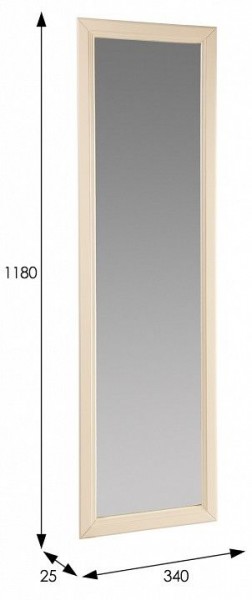 Зеркало настенное Селена в Тавде - tavda.mebel24.online | фото 2